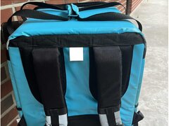 Geanta Livrari Wolt, rucsac in stare buna, folosit, util Bolt Food Glovo