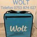 Geanta Livrari Wolt, rucsac in stare buna, folosit, util Bolt Food Glovo